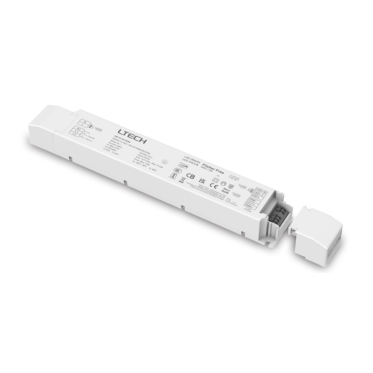 LED-Driver 0/1-10V CV Dim 75/100W TW