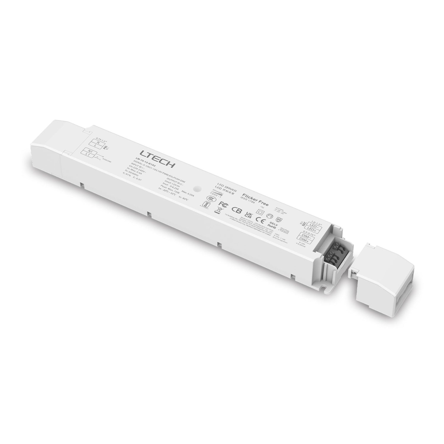 LED-Driver 0/1-10V CV Dim 75/100W