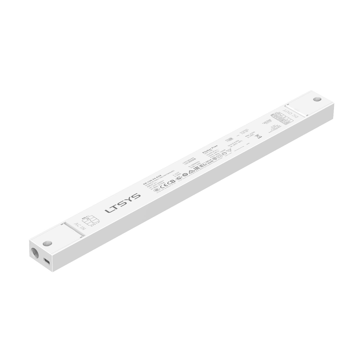 LED-Driver 0/1-10V CV Dim 150W TW Slim